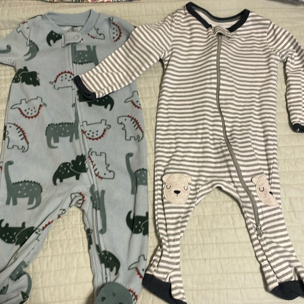 Baby boy bundle, sleepers, size 3-6m